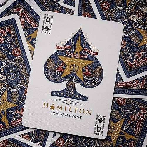 Hamilton playing cards Theory11 poker American musical game anniversary magic tricks baraja cartas naipe espectaculo 14