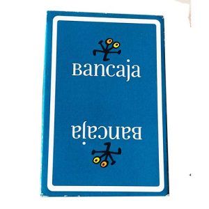 Bancaja baraja española Fournier 50 cartss promocional Naipes Heraclio juego jugar publicitaria Banco Caja Ahorros Cajero 11