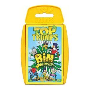 Bin Weevils Top Trumps play discover 5036905017893 game winning movies playing cards trading 11