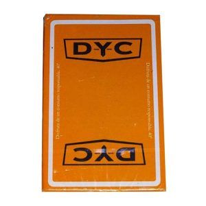 DYC Whisky baraja española Fournier 50 cartas Naipes Heraclio bebida botella alcohol juego naipe fiesta promocional 11