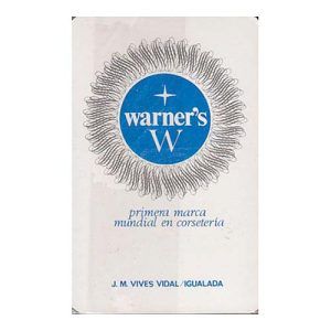 Warners corseteria baraja poker Fournier Vives Vidal Igualada bridge timbre verde Naipes Heraclio Warner ropa interior corset publicidad 11