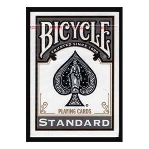 Bicycle Black rider back playing cards poker deck 0073854008089 Gaff magic tricks baraja cartas naipe magia negra color 11