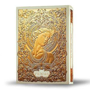 Venus Platinium playiong cards TCC poker deck gold Louvre museum goddess magic fashion diosa museo magia baraja 11