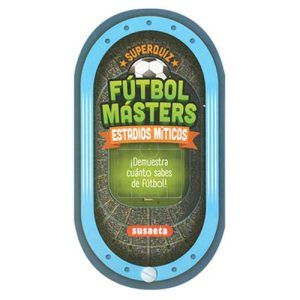 Estadios Miticos Futbol Masters Superquiz Susaeta Editorial ediciones 100 preguntas respuestas campos deporte 9788410849013 11
