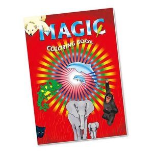 Magic Coloring book small for kids trick tricks magician magia libro cambia de color animals animales jovenes infantil 11