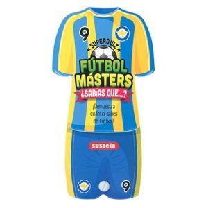 Sabias que Futbol Masters Superquiz Susaeta Editorial ediciones 100 preguntas respuestas campos ligas jugadores deporte 9788410849037 11