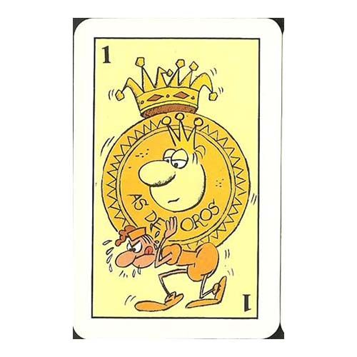Gallo Aguila baraja española 1981 pastas macarrones especial naipe cartas jugar juego coleccion coleccionar 11