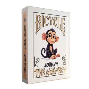 Johnny The Monkey Bicycle playing cards poker deck magical project 3617201546809 animal collection mono USPCC 11