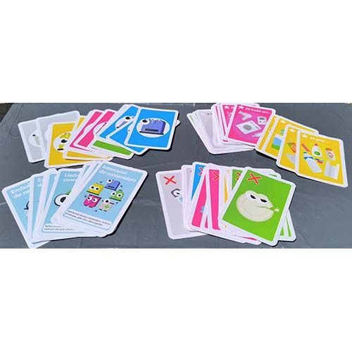 Juego del reciclaje recicla 5 sentidos Joc reciclatge baraja cartas Generalitat Valenciana ecoembes aprender 12