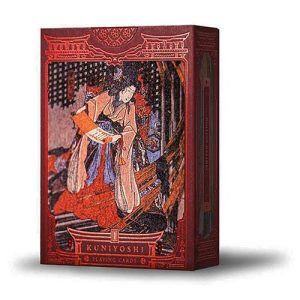 Kuniyoshi playing cards by 52 musee standard edition poker deck art ukiyo numbered limited TCC Japan 11