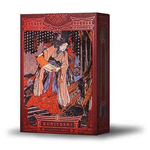 Kuniyoshi playing cards by 52 musee standard edition poker deck art ukiyo numbered limited TCC Japan 11