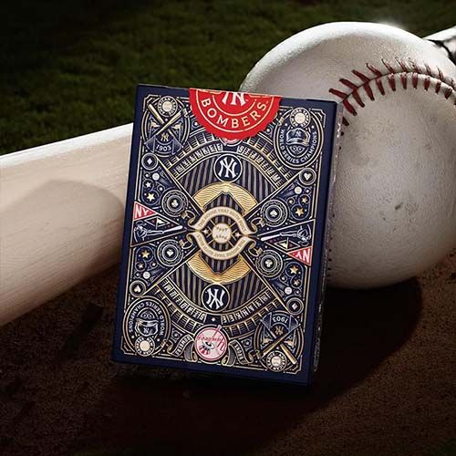 New York Yankees playing cards Theory11 poker deck baseball stadium Amrican league MLB 0850065968872 premium 15