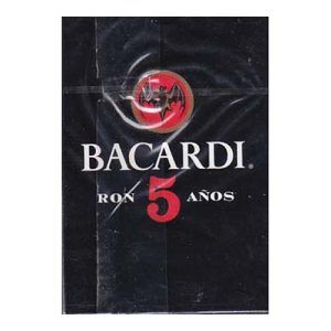Bacardi Ron 5 años baraja Fournier española 50 cartas Naipes Heraclio juegpo bebida botella alcohol combinado 11