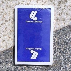 Coates Lorilleux baraja española Fournier 50 cartas naipes Heraclio publicitaria juego jugar 11