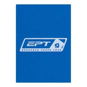 EPT Cut card blue European poker tour carta de corte blue Texas Holdem plastic plastico 11