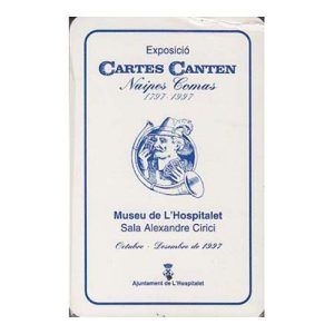 Exposicio Cartes Canten Naipes Comas 1997 Museu LHospitalet sala Alexandre Cirici Barcelona baraja cartas naipe 11
