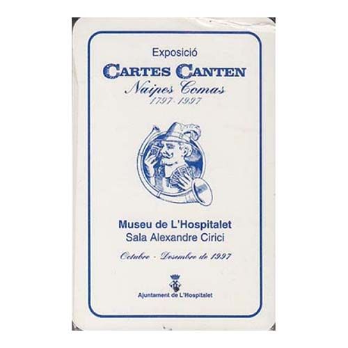 Exposicio Cartes Canten Naipes Comas 1997 Museu LHospitalet sala Alexandre Cirici Barcelona baraja cartas naipe 11