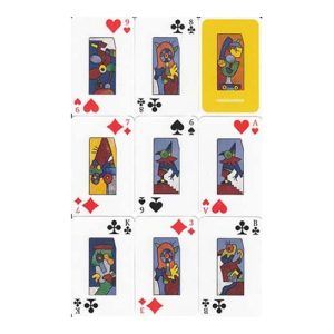 Heidelberg poker playing cards brigde game cubism art collection special 11