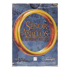 Señor anillos Retorno rey baraja Fournier poker deck Lord of the Rings playing cards game film cinema pictures 11
