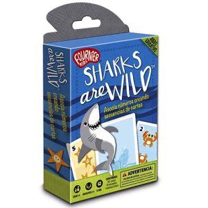 Sharks are wild Fournier juego educativo asociacion numeros secuencias 8420707451691 tiburones cifras didactico 11