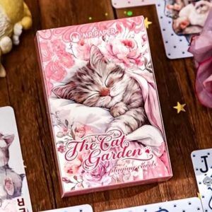 The Cat garden playing cards poker deck cats 6942413592168 cute mr paper pìnk baraja gatos jardin naipe bridge 11