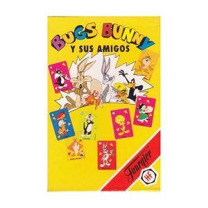 Bugs Bunny y sus amigos 1993 Fournier baraja 33 cartas Warner Bros 8420707016449 Naipes Heraclio dibujos animados 11