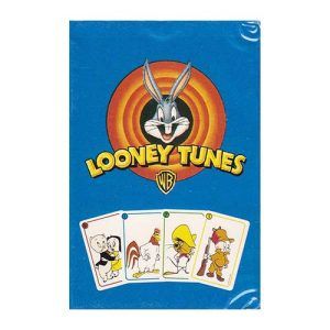 Looney Tunes No1 1997 Fournier 33 cartas azul baraja Naipes Heraclio naipe 8420707079307 Warner Bros jueo cuartetos 11