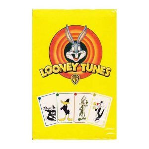 Looney Tunes No2 1997 Fournier 33 cartas amarilla baraja Naipes Heraclio naipe 8420707079314 Warner Bros jueo cuartetos 11