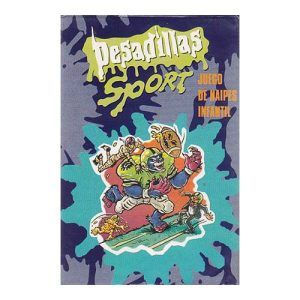 Pesadillas Sport 1998 baraja Fournier 8420707079833 33 cartas juego cuartetos cuatros naipe deportes nostalgia 11