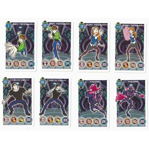 Ben 10 Alien Force 2008 Fournier baraja 32 cartas cartoon network 8420707413439 juego jogo serie television 12