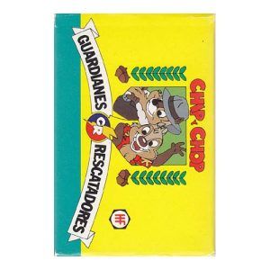 Chip y Chop Guardianes rescatadores 1991 Fournier Disney 33 cartas juego naipes ingantil 8420707014049 serie pelicula tv television 12