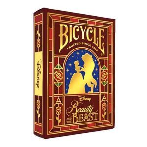 Disney Beauty and the Beast Bicycle playing cards poker deck 0073854099537 USPCC Bella Bestia baraja cartas magic magia 11
