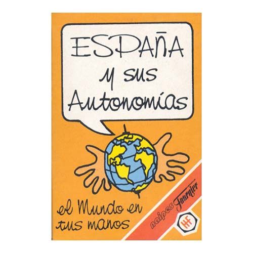 España y sus Autonomias 1994 Fournier baraja 33 cartas 8420707017415 provincias Carlos Tapia juego aprender 11