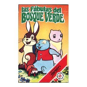 Las Fabulas del bosque verde 1983 Fournier 32 cartas baraja Naipes heraclio ZIV internacional serie tv television animales animal 11