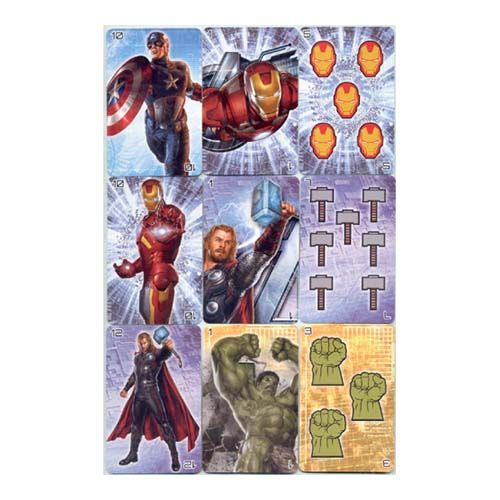 Los Vengadores Marvel Mercedes-Benz Fournier 40 cartas Naipes Heraclio baraja super heroes Capitan America Hulk 13