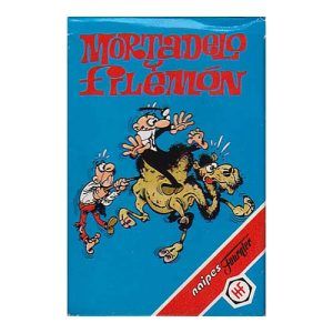 Mortadelo y Filemon 1995 baraja Fournier Ibañez ediciones BRB 8420707018054 32 cartas juego naipe comic 11
