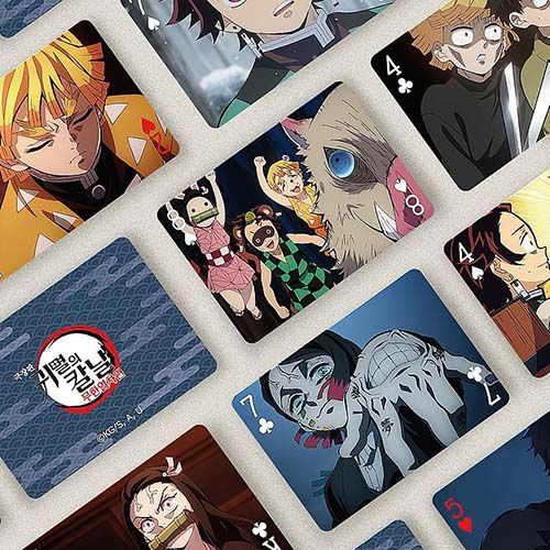 Official Demon Slayer playing cards Mugen Train Movie edition poker deck Kimetsu no Yaiba JLCC 12