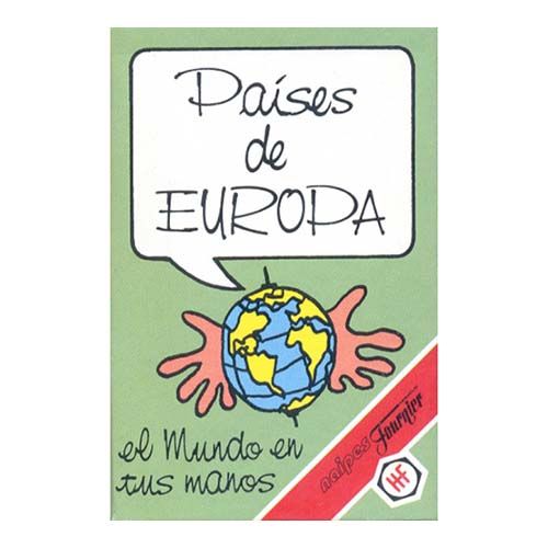Paises de Europa 1994 Fournier baraja 33 cartas 8420707017422 el mundo en tus manos Carlos Tapia aprender 11