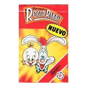 Quien engaño a Roger Rabbit 1988 Fournier the walt disney baraja 33 cartas pelicula cine cinema peli 11