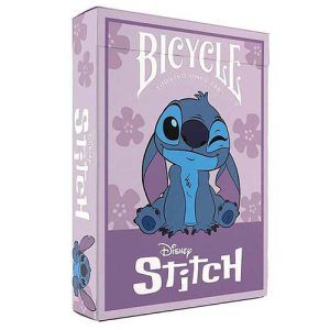 Stitch purple Disney Bicycle playing cards poker deck 0073854099582 magic Lilo Hawai baraja cartas cinema pelii surf magia 11