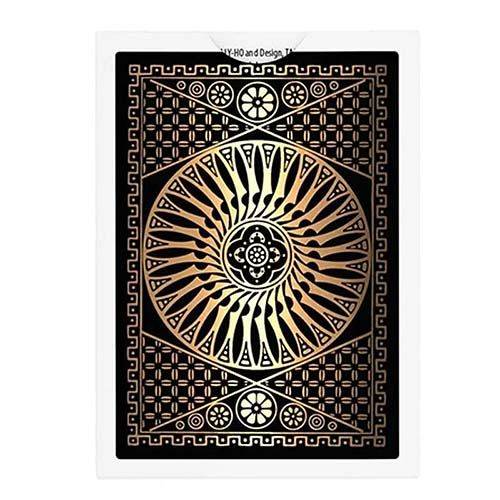 Tally-Ho 140th Anniversary Metaluxe playing cards poker deck 0073854100080 USPCC Metalluxe special Tally Ho 14