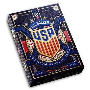 US Soccer USA playing cards Theory11 poker deck sport 0850080856161 United States special edition premium football american 11
