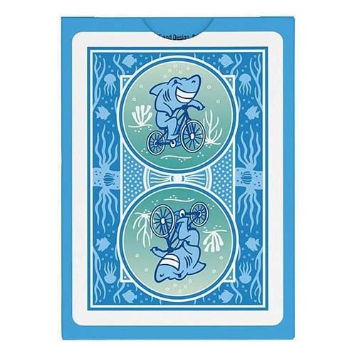 Under the Sea Bicycle playing cards poker deck 0073854099513 shark ocean USPCC sea magic baraja cartas naipe 14
