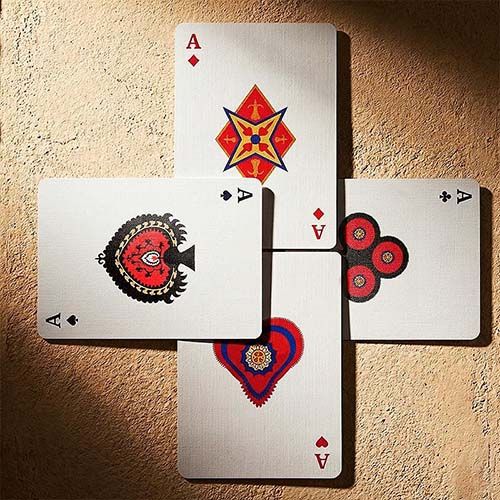 Vertiga Central Asia edition playing cards - Imagen 2