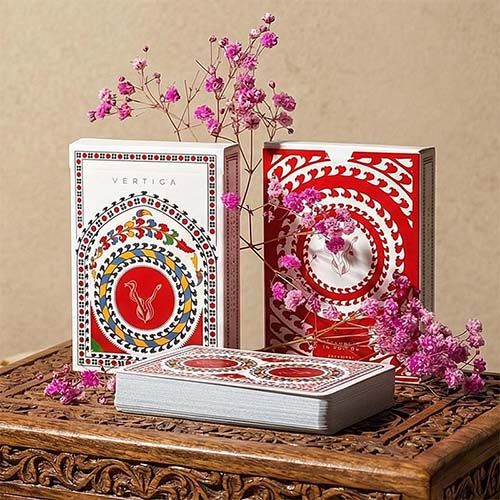 Vertiga Central Asia Edition Playing Cards Uzbekistan poker deck Suzani Aesthetics culture 15