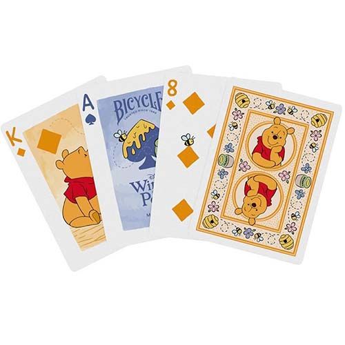 Winnie the Pooh Disney bicycle playing cards 100 years poker deck 0073854100141 USPCC classic collection 12