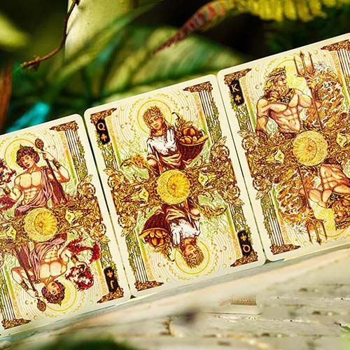 Artemis standard playing cards by Ark poker deck greek mythology Olympus pop up art limited edition collection numbered 12