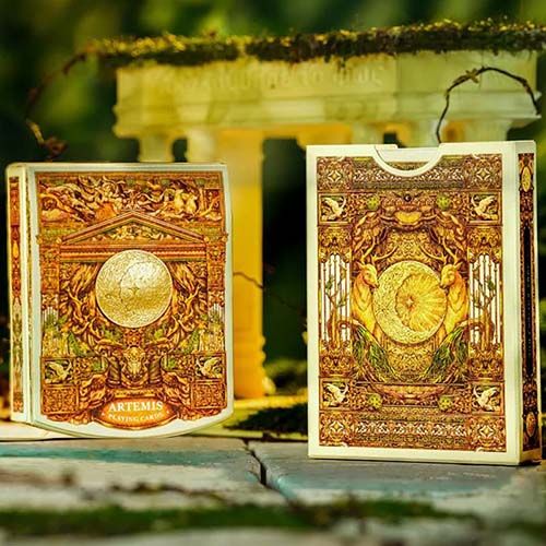 Artemis standard playing cards by Ark poker deck greek mythology Olympus pop up art limited edition collection numbered 15