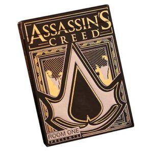 Assasins Creed legacy V2 playing cards black hidden blade edition poker deck series room one Ubisoft Desmond miles 11
