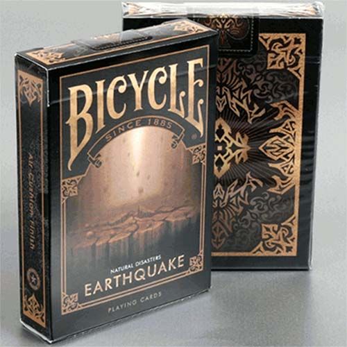 Earthquake Natural Disasters Bicycle playing cards